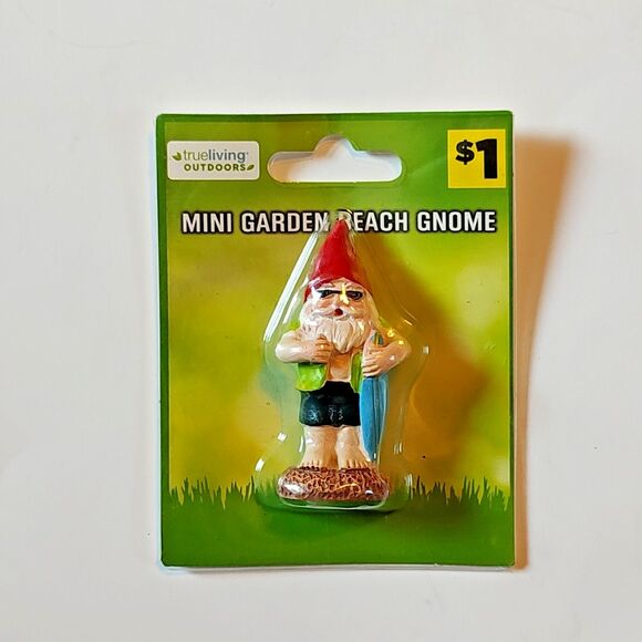 Lot of 12 Mini Garden Figurines Accessories Gnomes Well Trolley Frogs Fairy New - Picture 5 of 15